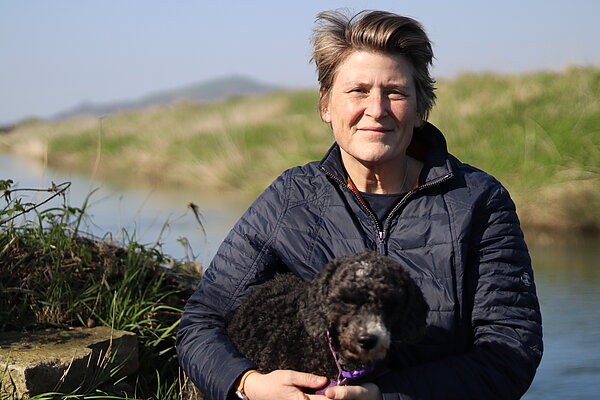 Sarah Dyke and the River Brue