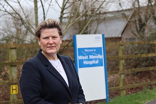 Sarah Dyke at West Mendip Hospital